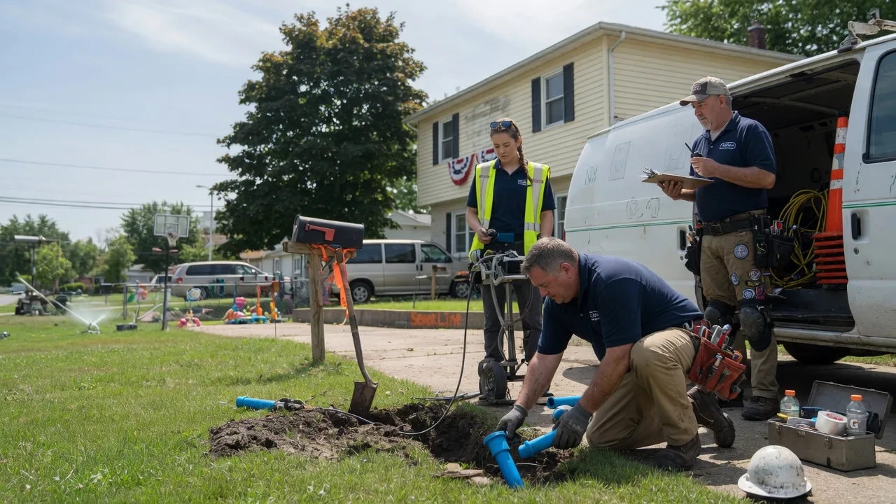 Slab Leak Repair in Dellroy, OH near me
